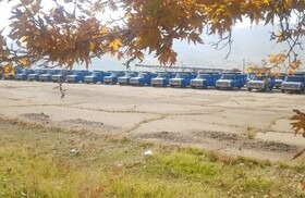 بیش از ۱۰۰ دستگاه ماشین حمل زباله به دهیاری‌های فارس اهدا شد.